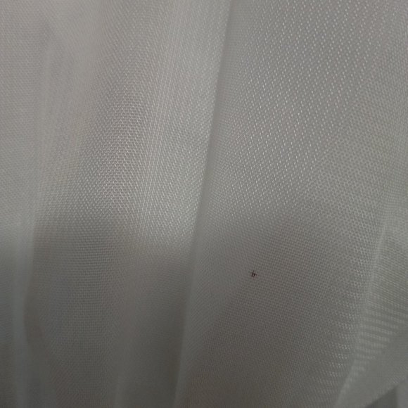 RESTOCKED!! Long White Semi-Sheer Cover Up - Picture 14 of 16